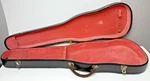 Vtg Black Violin Case Only Wooden Core Pink Velvet Lining 50'S 60'S Musical. Fixed Price $107.08.