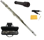 Merano Silver Flute 16 Hole, Key Of With Case+stand+accessories. Fixed Price $69.99.