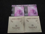 Thomastic Spiricoce Tungsten C&g (S33W S32W ) And Larsen &d Cello Strings.. Fixed Price $309.34.