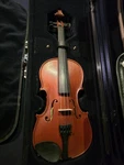 Gliga Ii (2) Violin 4/4 Outfit Dark Antique Finish Inc Bow & Case Romanian Made. Fixed Price $749.11.
