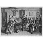 Fine Art Tuning Up Cello By Ek Johnson Georgian Parlour Scene-antique Print 1866. Fixed Price $18.79.