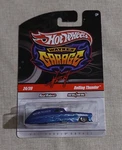 Hot Wheels Wayne's Garage #24/39 Rolling Thunder Blue Real Riders With Case. Fixed Price $25.00.
