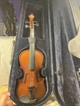 Vintage 2009 1/8 H Luger Stradivarius Violin CV100 #C15596 W/ Case. Fixed Price $69.95.
