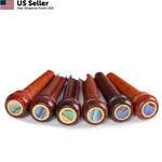 Miwayer Cocobolo Wood Guitar Bridge Pins Replacement Parts Big Abalone Dot. Fixed Price $21.06.
