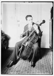 Photo:maurice Dambois Belgian Cellist Playing Cello C1915 1920. Fixed Price $13.49.