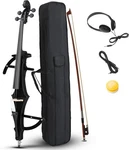 Foldable Electric Cello 4/4 Full Size Silent With Portable Bag, Headphones. Fixed Price $334.00.