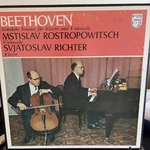 Philips Stereo 2-LP Holland Beethoven/rostropovitsch/richter 'cello Sonatas' Nm. Fixed Price $35.00.