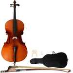 4/4 Full Size Acoustic Cello With Case Bow And Rosin For Adult Wood Color. Fixed Price $274.33.