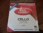 Red Label 6104 Super Sensitive Cello String. Fixed Price $45.00.