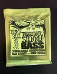 Ernie Ball Regular Slinky Nickel Wound Medium Scale Bass Strings, P02856. Fixed Price $11.00.