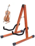 Musbeat Cello Stand With Bow Holder, Mahogany Wooden A-shape Floor. Fixed Price $38.76.