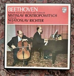 Beethoven Cello Sonatas Rostropovich Richter 2LP Philips 835 182/83 Ay Stereo. Fixed Price $47.99.