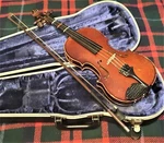 1979 3/4 Violin Vtg Scherl Roth Stradivarius Student Orchestra Case Bow Music. Fixed Price $145.00.