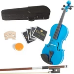 Mendini By Cecilio, 16IN Solid Wood Viola With Case, Bow, Rosin, Ma-blue. Fixed Price $40.00.
